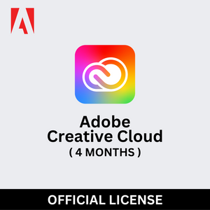 Adobe Creative Cloud 4 Months